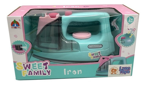 Plancha Con Roceador Luz Y Sonido 18 Cm Art 5301 Loonytoys