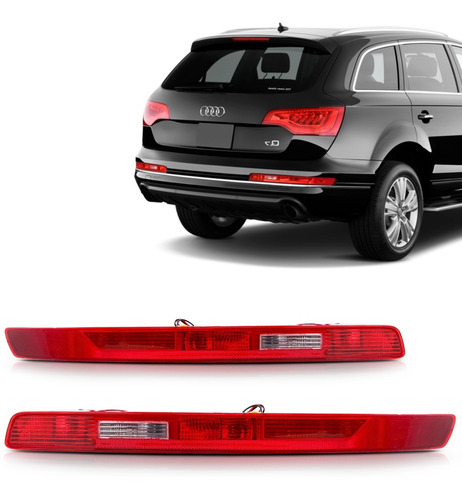 Par Refletor Parachoque Traseiro Audi Q7 2007 A 12 13 14 15