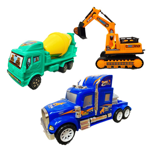 Nodriza Trailer Fricción Camiones Construcción Excavadora