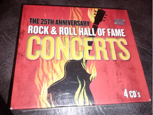 Rock & Roll Hall Of Fame Concerts  4 Cds Nuevos Cerrados 