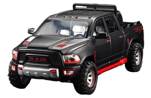 Dodge Ram Trx Miniatura Metal Car With Luces And Sound 1:32