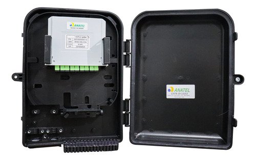 Cto 16 Fo Completa Splitter Box 1x8 Apc - 5 Un