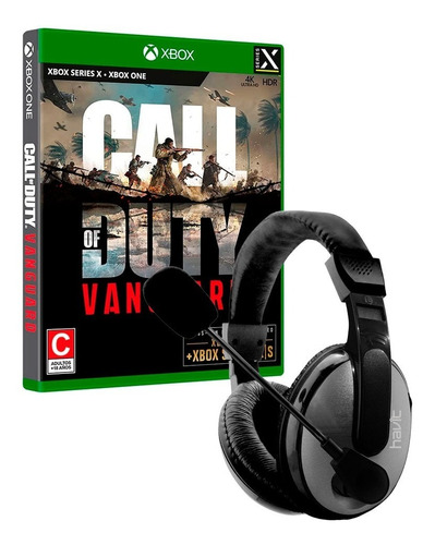 Imagen 1 de 9 de Call Of Duty Vanguard Xbox Series X + Headset Havit H139