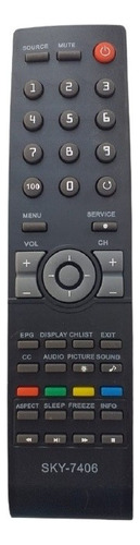 Controle Remoto Compatível Tv Aoc Cr4603 Le32w157 D32w931