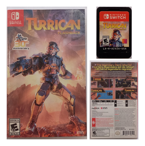 Turrican Flasback Standard Edition Nintendo Switch (Reacondicionado)