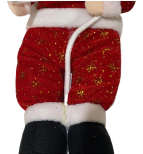 Imagem 5 de 6 de Papai Noel De Pendurar Decoração Enfeite Saco Presente Natal