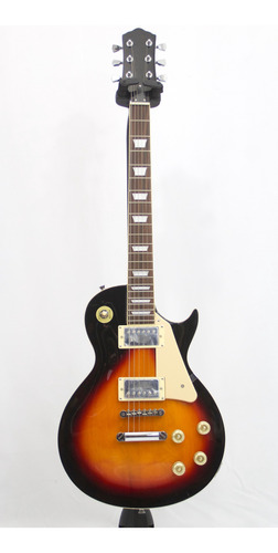 Chibson Les Paul Gibson Sin Logo Copy Tobacco Burst