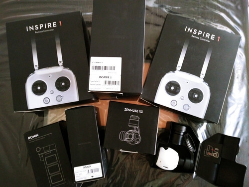 Imagen 2 de 5 de Control Remoto Inspire1 Dji Mavic Camara Gimbal Bateria