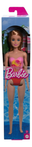 Barbie - Boneca de praia loira Ghh38