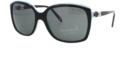 Gafas De Sol Tf 4076 (negras Con Marco Azul Tiffany, Lente N