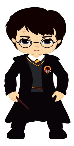 Placas Decorativas Kawaii Cute  Menino Harry Potter Cod1