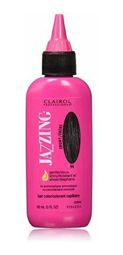 Clairol Jazzing Temporary Hair Color 94 Ebony 3 Oz,pack Of 6