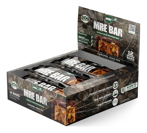 Redcon1 Barras De Proteina Mre Bar / 12 Barras Sabor Caramel Trail Mix