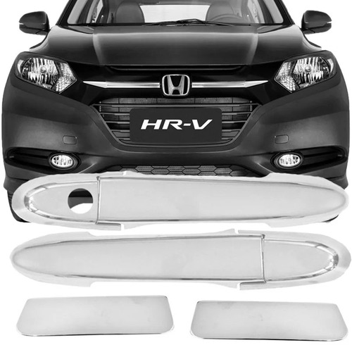 Capa Aplique Cromado Maçaneta Honda Hr-v Hrv 2015 A 2017