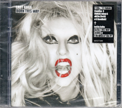 Cd Lady Gaga - Born This Way - Duplo