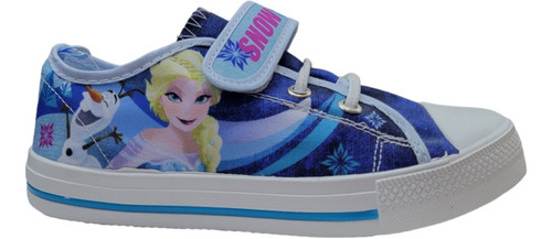 Tenis Para Niña De Frozen Princesas Azul(17-21)