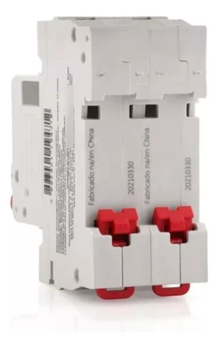 Llave Termica Bipolar 2x25 Curva C 25amp Steck Pack X5 Un