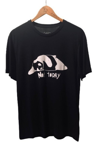 Camiseta Viscose Bambu Branca Panda Not Today Bamboo World