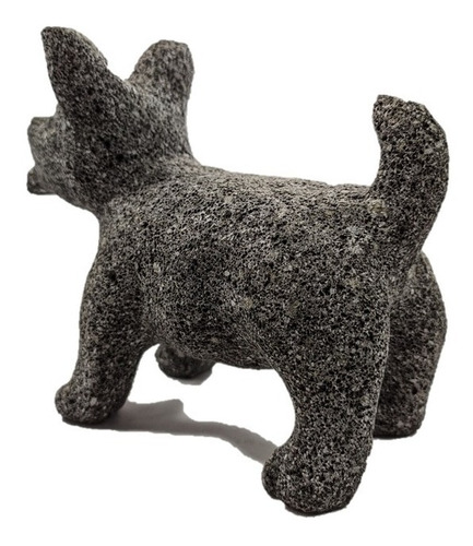 Xoloitzcuintle En Piedra Volcanica