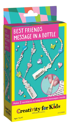 Mensaje En La Botella. Kit Para Hacer Pulseras Bff. 