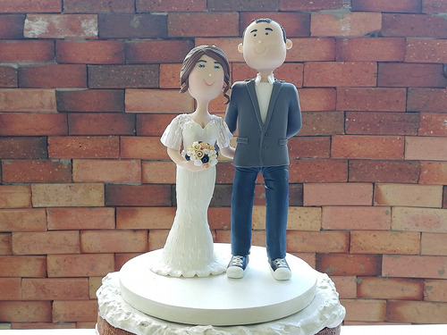 Novios Personalizados Para Bodas Civil Cake Topper 