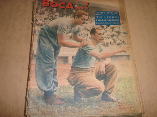 Revista Boca...! - Numero 124 - Año 1945 - Nacional Uruguay