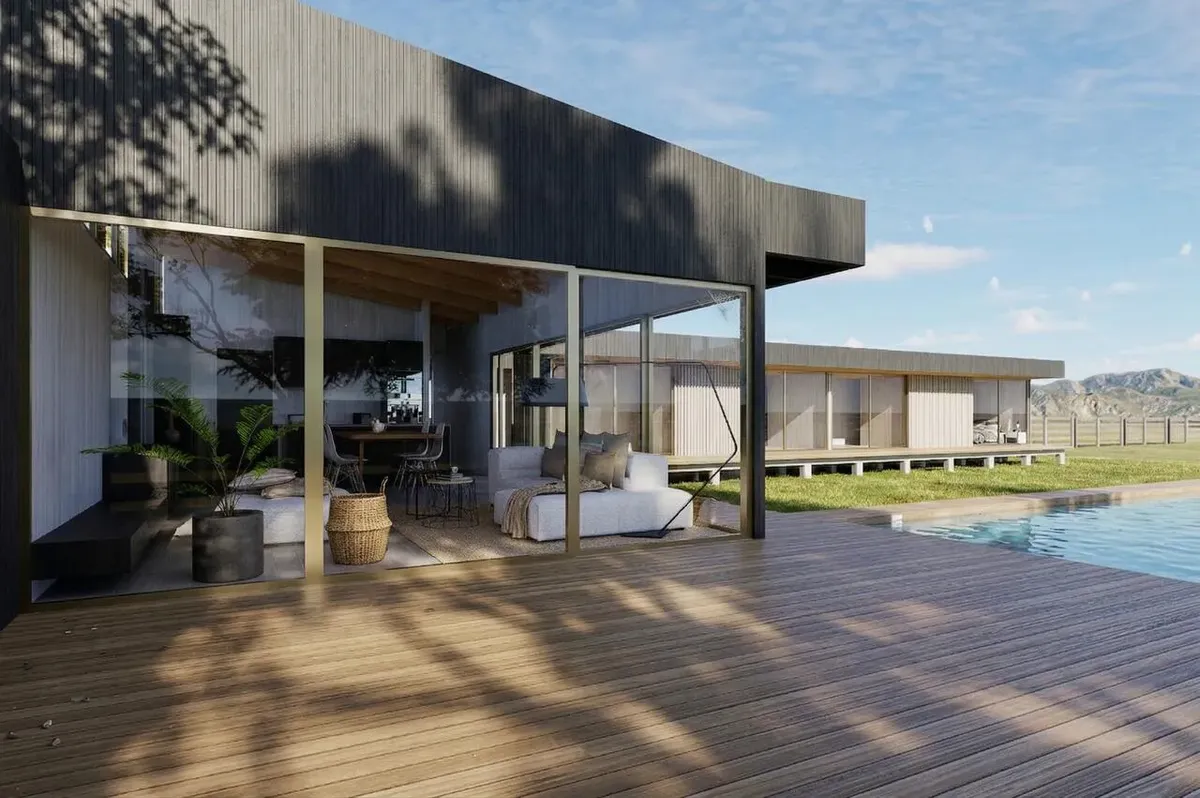 Imagen 1 de 12 de Casa De 110 M2 En Condominio Santa Maria Lago Colbun