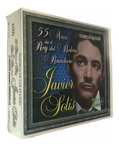 Javier Solis - Tesoros De Coleccion - Boxset 3 Discos Cd 