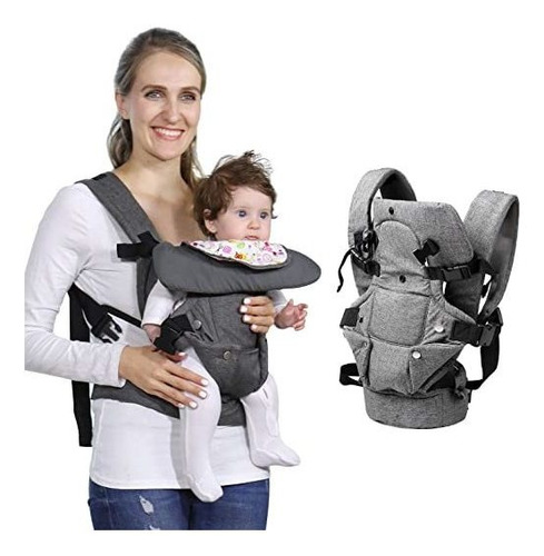 Suave Del Bebé Del Portador, 4-en-1 Carrier Convertible Ergo