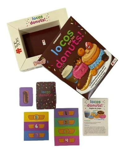 Locos Por Las Donuts ! Donas Juego Original Top Toys Lelab