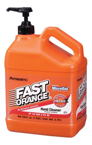 Lavamanos Mecanico Fast Orange 3.7 Lt