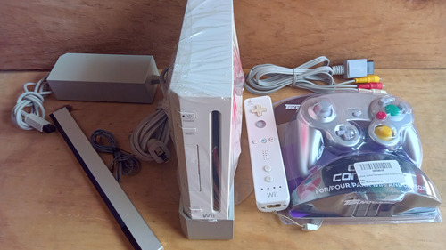 Consola Nintendo Wii + 64gb Juegos + Control De Gamecube