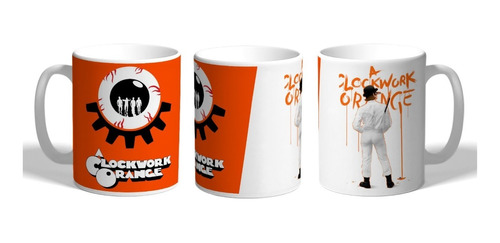 Taza De La Naranja Mecánica De Cerámica 