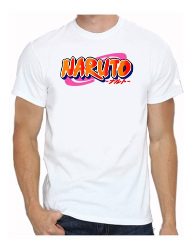 Polera Estampada Naruto Logo