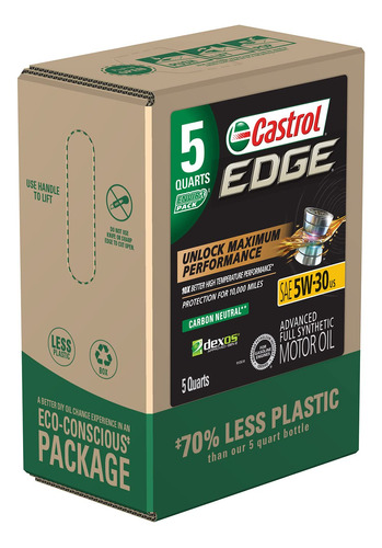 Castrol Edge 5w-30 Aceite De Motor Sintético Completo Avanza