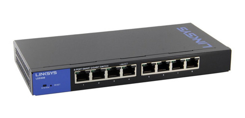 Switch Linksys Smart Administrable L2 De 8 Puertos Gigabit