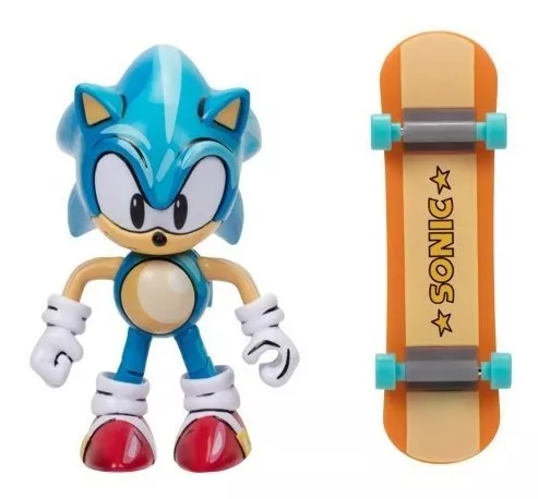 Boneco Sonic Calssic Original Importado Articulado 11 Cm