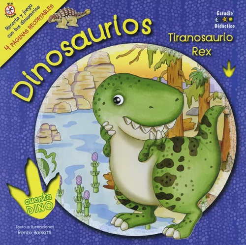 Cuenta Dino Tiranosaurio Rex Renzo Barsotti Libro Nuevo