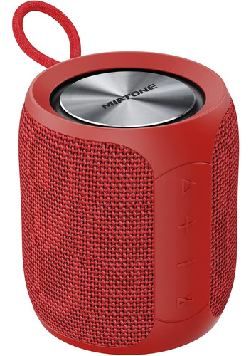 Miatone Qbox - Altavoz Bluetooth Portátil Con Graves Fuerte Color Negro - Color: Rojo 110v