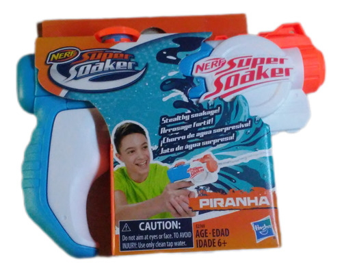 Nerf Super Soaker Piranha Hasbro Nueva Pistola De Agua