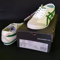 Comprar Tenis O T Para Hombre White Green Blanco Original + Envio