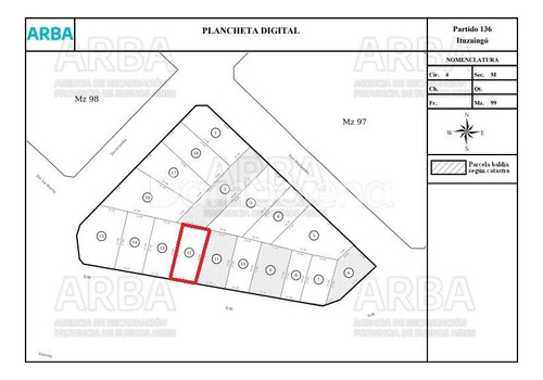 Terreno Lote En Venta Ubicado En Colectora Acceso Oeste - Ituzaingó, G.b.a. Zona Oeste, Argentina
