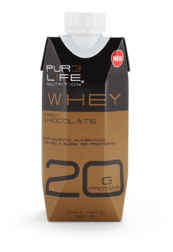 Pure Life Proteina Lista Para Beber | 100% Whey Protein