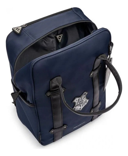 Mochila De Rodinhas Harry Potter Imaginarium Cor Azul-marinho