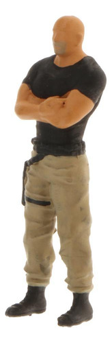 1:64 Modelos A Escala Personajes Personas Pequeñas Marrón