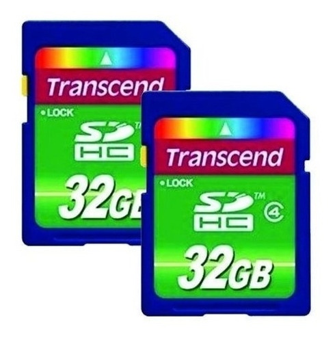 Tarjeta De Memoria - De 32 Gb -(sdhc) (2 Unidades)