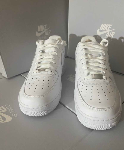 Tenis Nike Air Force 1 ´07 Blanco Originales Nuevos En Caja | Mercado Libre