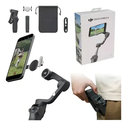 Estabilizador Para Celular Dji Osmo Mobile 6 Color Preto