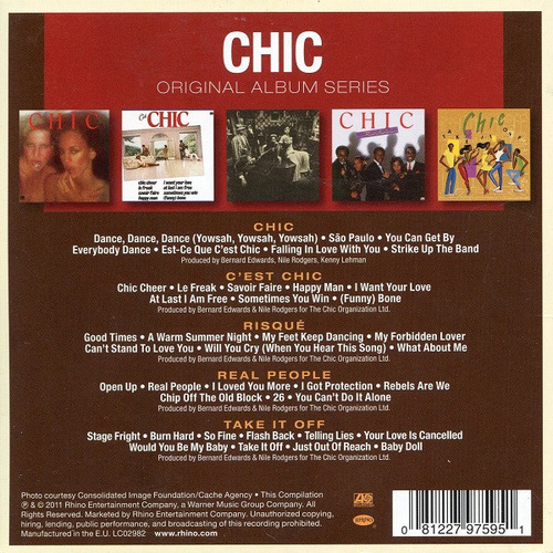 Cd Original Album Series (chic) Estándar