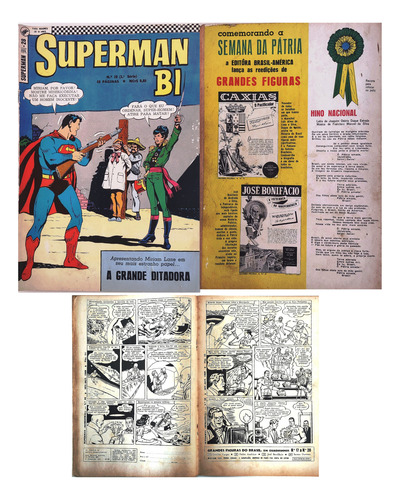 13 Gibi Revista Batman Superman Superboy Mandrake Zorro 1960 (Usado)